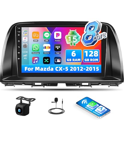 Amazon.com: [4G+128G] Car Radio for Mazda CX-5 2012-2015 with